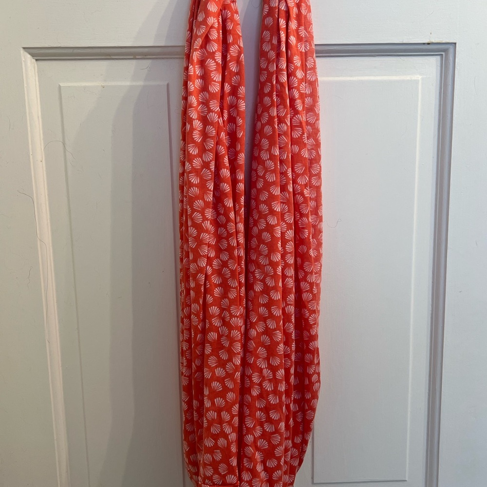 Coral Patterned Scarf